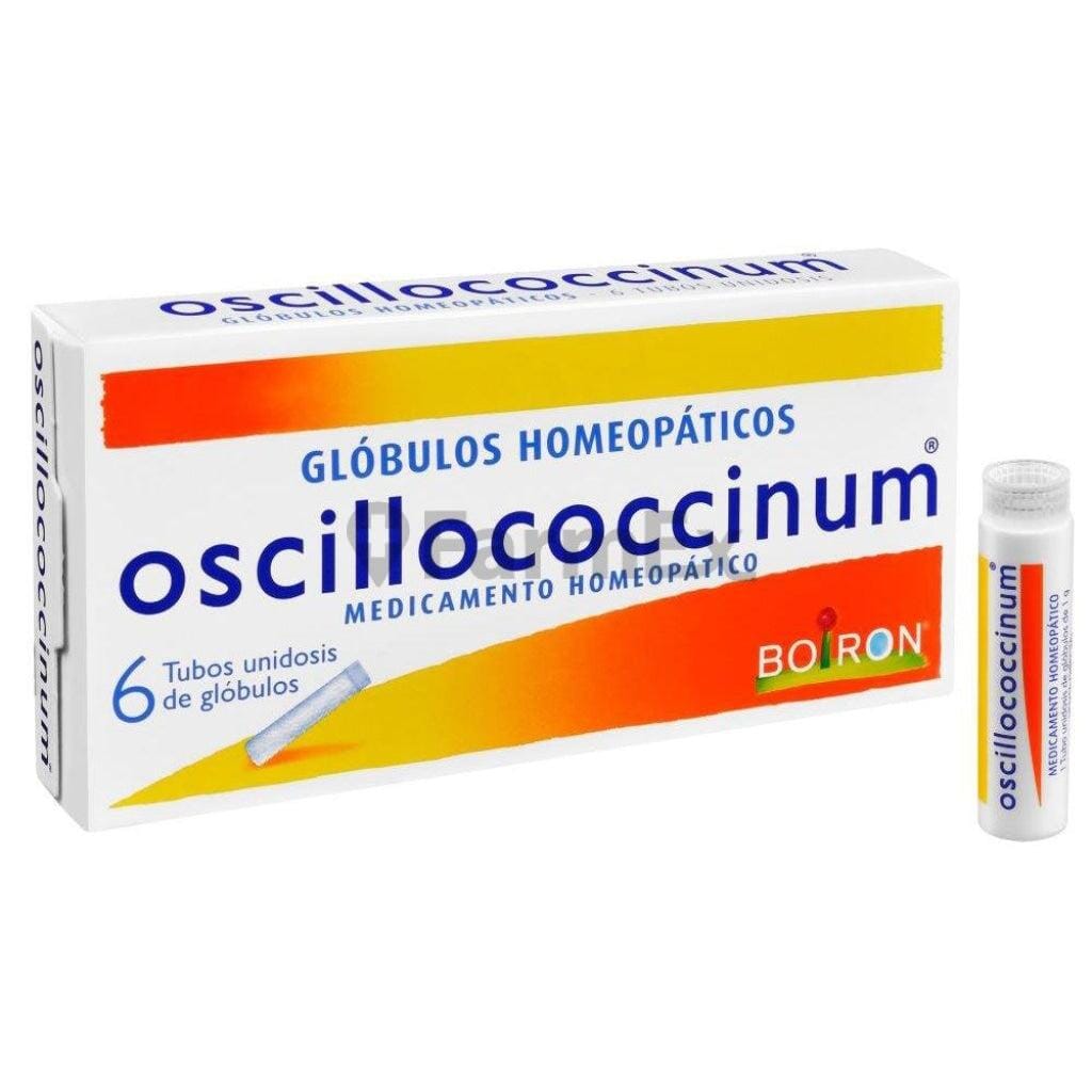 Oscillococcinum Globulos Homeopaticos x 6 tubos Farmex-BanMedica-Persistente